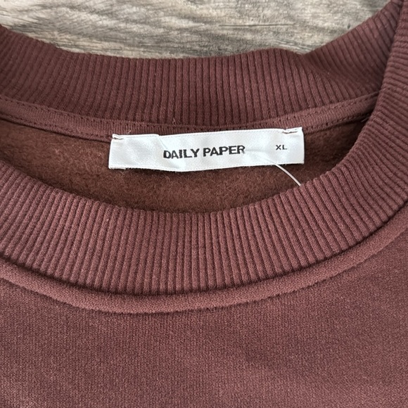 NEW Daily Paper Brown Sweatshirt - Picture 4 of 5